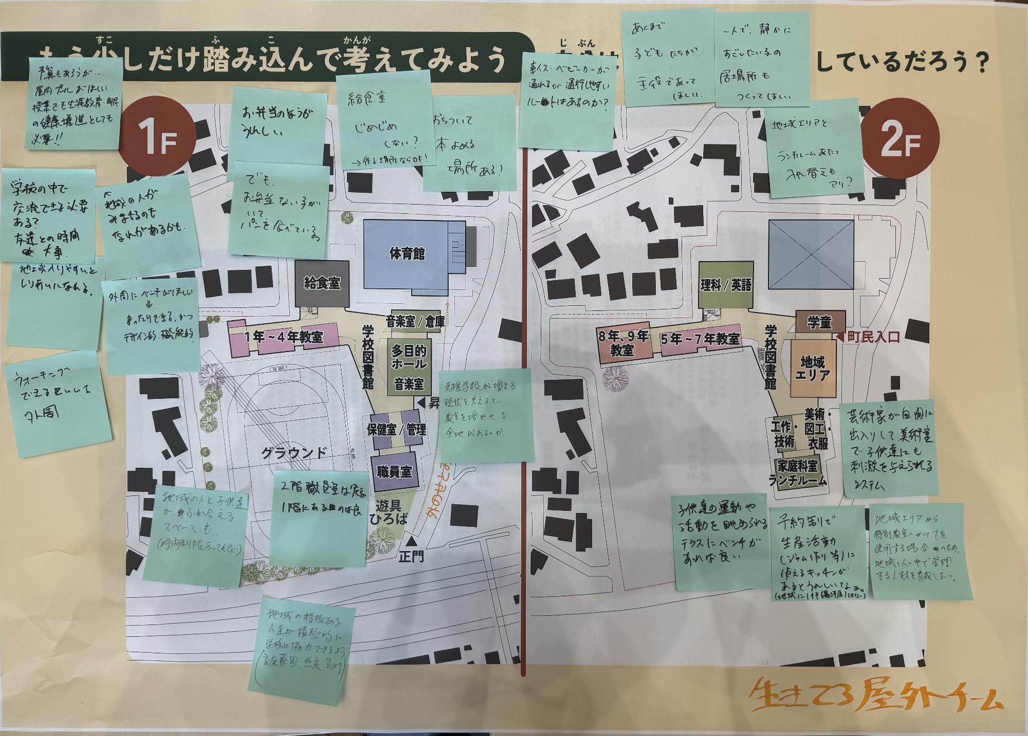 生きてる屋外 2