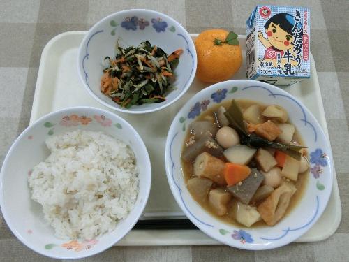 2020年11月25日給食