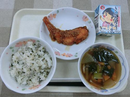 2020年12月7日給食