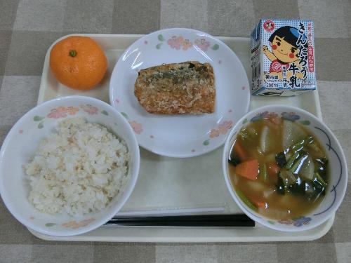 2021年1月29日給食