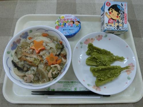 2020年7月7日給食