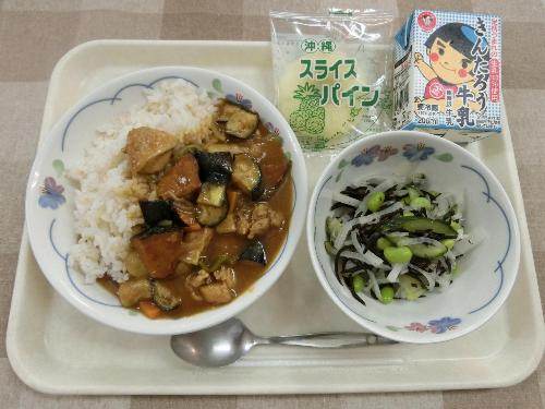 2020年8月24日給食