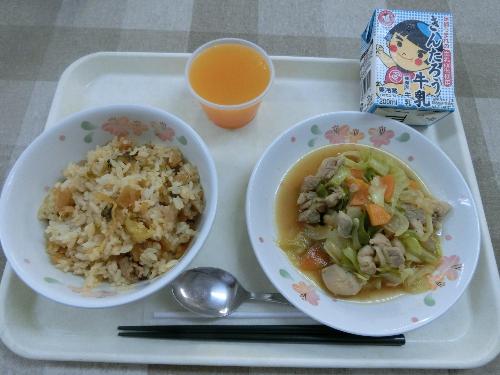 2020年8月26日給食