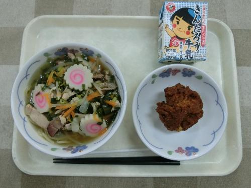 2020年10月6日給食