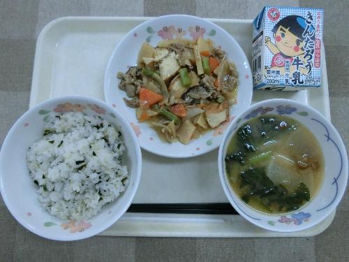 2020年11月2日給食