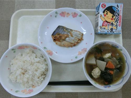 2021年1月18日給食