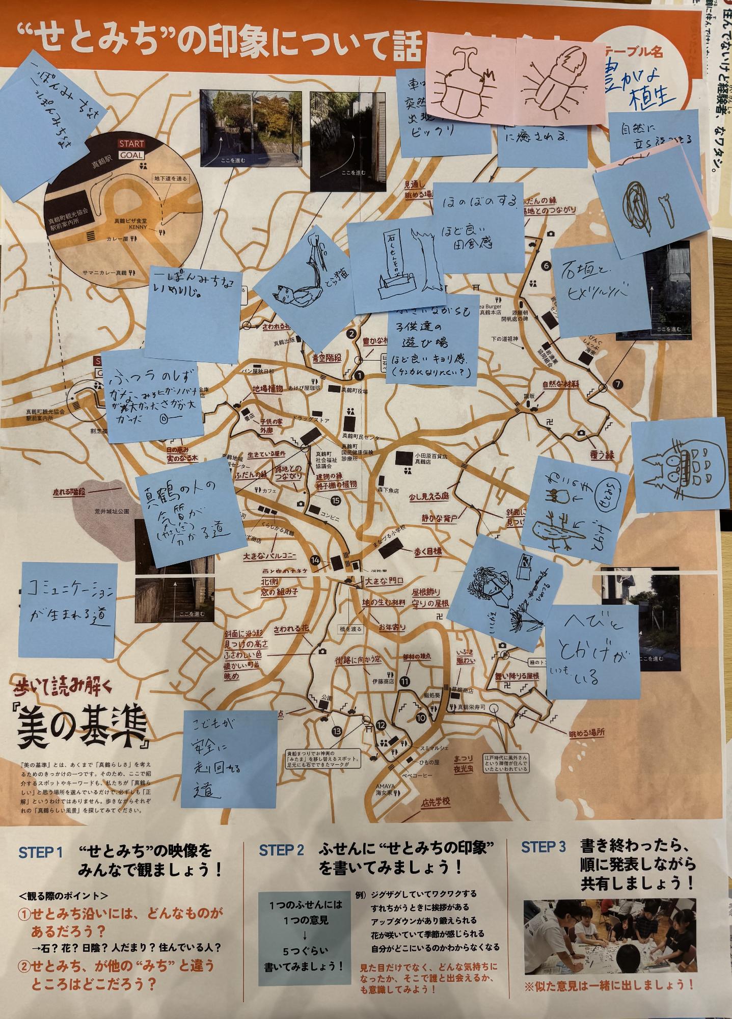 1豊かな植生（青空階段）