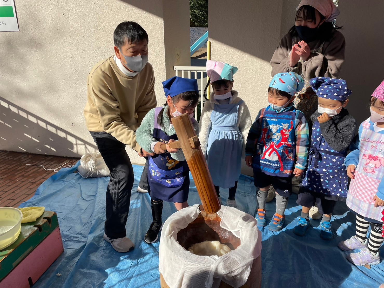 1月・餅つき